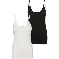 Vero Moda Topp svart / vit