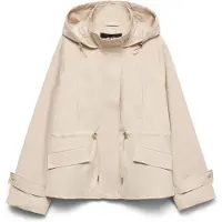 Vero Moda Övergångsparkas beige