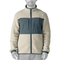 Patagonia Retro Pile Patch Jacka pelican, M