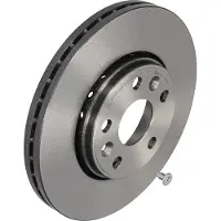 Brembo Bromsskiva 09D50911 fram, ventilerad, höggradigt förkolnad, 1 Stycke