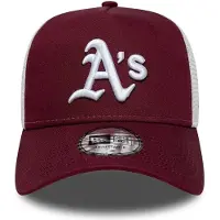New Era Keps 'Trucker Oakland Athletics' bordeaux / vit