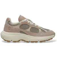 Timberland för kvinnor. TB0A43R801O1 Sneakers i beige läder Hazel Lane (40 W), Hud, Karta, Nyckelband, Casual