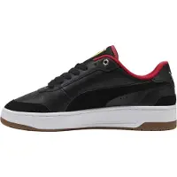 Puma Herr Ca Match Ferrari Läder Låg Skär Träningsskor (Svart)