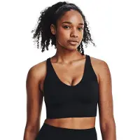 Under Armour Sport-BH för kvinnor och damer (Svart)