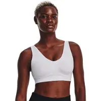 Under Armour Sport-BH med spaghettiband för kvinnor/damer (Vit)