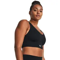 Under Armour Sport-BH för kvinnor och damer (Svart)