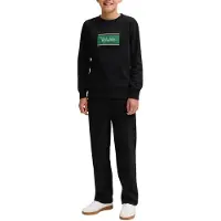 Jack & Jones Junior Träningsoverall 'JJBUSTER' grön / svart / vit