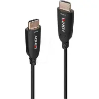 Lindy HDMI Anslutningskabel HDMI-A-kontakt 15.00 m Svart 38511 8K UHD HDMI-kabel