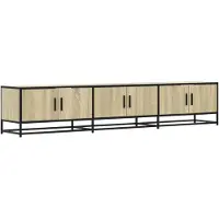 vidaXL Tv-bänk sonoma-ek 210x35x41 cm konstruerat trä