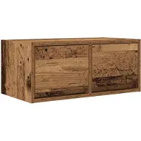 vidaXL TV-bänk gammalt trä 60x31x25,5 cm konstruerat trä