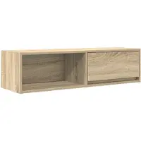 vidaXL TV-bänk sonoma ek 100x31x25,5 cm konstruerat trä