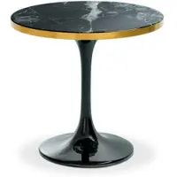 Eichholtz Parme sidobord black faux marble