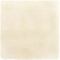 vidaXL Ryamatta med lång lugg NAVARRA gräddvit 120x120 cm polyester