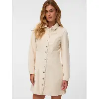 Vero Moda Skjortklänning 'VMDaisy' kitt