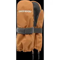 Didriksons Kids' Biggles Zip Mittens Almond Tree