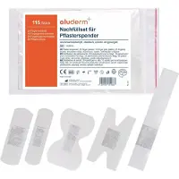 Söhngen påfyllningsset aluderm aluplast för plåsterdispensare