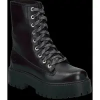 Timberland för kvinnor. TB0A5SAHW021 Läderstövlar Stone Street svart (40 W), Hud, Karta, Nyckelband, Casual