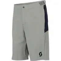 SCOTT - MTB-kläder - Vertic LT W/Pad Shorts M Spray Grey Dark Blue för Unisex - Storlek M - Grå