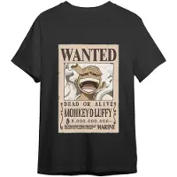 Namco Bandai Games Monkey D Luffy Wanted One Piece T-shirt Med Korta ärmar