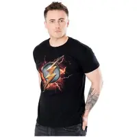 Cid Dc Comics The Flash T-shirt Med Korta ärmar