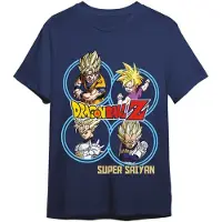 Namco Bandai Games Super Saiyans Dragon Ball Z T-shirt Med Korta ärmar