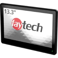 Faytech FT133TMCAPOB Touchscreen EEK: D (A - G) 33.8 cm (13.3 tum) 1920 x 1080 pixel 16:9 14 ms HDMI, DisplayPort, VGA, USB-B, Audio Line In IPS LCD
