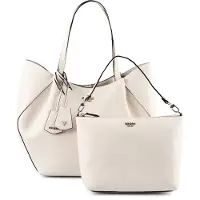 GUESS Shoppingväska 'AMORETTE' vit