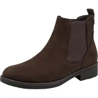 Tamaris Chelsea boots mörkbrun