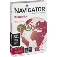 Navigator Presentation - Normalpapper - 120 Mikron wei? - A4 (210 x 297 mm) - 100 g/m2 - 500 Blatt (8243A10LAAS)
