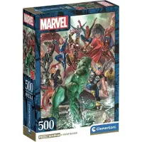 Clementoni Pussel med 500 bitar: Marvel, the Avengers