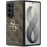 GUESS Samsung Galaxy Z Fold8 Ultra 4G Big Metal Logo Hybrid Skal - Brun