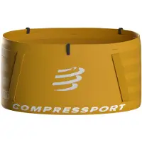 Compressport - Trailryggsäckar - Free Belt Pro 2.0 Sunflower/White för Unisex - Storlek L - Gul