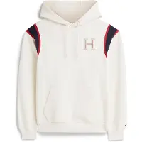 Tommy Hilfiger Varsity Logo Contrast Stripe Hoody