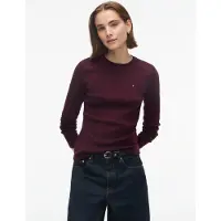 Tommy Hilfiger Ww0ww53689 T-shirt Med Lång ärm