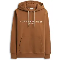 Tommy Hilfiger Logo Embroidery Fleece Drawstring Hoody