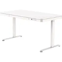 ActiveJet ET119S-B 120x60, Vit, 45 kg, 725 - 1225 mm, Trä, Rektangulär form, Stål