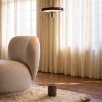 LINDBY Golvlampa Branford , Röd, Vardagsrum / matsal, Metall, Vintage, Golvlampa