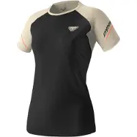 Dynafit - Vandringskläder dam - Alpine Pro W S/S Tee Overcast för Unisex - Storlek L - Beige