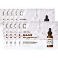 Medi-Peel MEDIPEEL Tox Bor Gold Boosting Mask Uppstramande Elasticitet Ansiktsmask 25ml x 10st