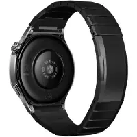 MY-CASE Inga mellanrum Titanarmband Klockarmband För Huawei Watch GT 6 46mm GT6 Lyxigt Metallarmband Ersättningsband Tillbehör For Huawei GT6 46mm svart