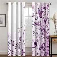 Household supplies MH 3D Musiksymbol Gardiner Lila Grön Guld Floral 2 Paneler Vardagsrum Sovrum Kök Balkong Fönsterdekor Gardiner 70W245H(CM)X2PCS&Grommet Top