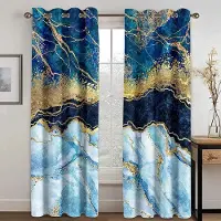 Household supplies MH 3D Marmortryck Grön&Guld Mörkläggningsgardin Hög Skuggning Fönstergardiner för Vardagsrum Lyxig Sovrumsinredning Draperier W55 X H120cm X 2&HOOK