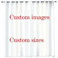 Yiran Furniture 3D Bländande Bländar Design Solskyddsgardiner Vardagsrum Hemdekoration Gardiner Pojkar Gillar Cool Stil Tunn Gardin 2 Paneler 100W130H(CM)40x51in&Grommet Top