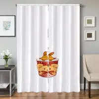 Household supplies MH Heminredning Köksgardiner för Vardagsrum 2 Stycken Mörkläggningsgardiner Dörrgardin Söt Kanin Avdelare Sovrumsinredning W50xH70cmx2pcs-CL