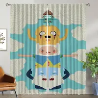 Household supplies MH Adventure Time Heminredning Gardiner 2 Stycken Avdelningsgardiner för Vardagsrumsgardin Halloween Dekorationer Solskydd Kök W50xH70cmx2pcs-CL