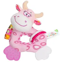 Thriving Toys Warehouse Baby Soft Ratles Shaker, Leksaker för utvecklande handgrepp för spädbarn, sensoriska inlärningsleksaker med bitring, ljud för baby och sånt från 3-6-9-12 månader gamla 18x15cm