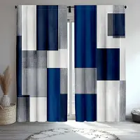 Yiran Furniture 2 st Flerfärgade rutmönstrade gardiner, stångficksgardiner i flera storlekar 30*65, heminredning, rumsdekoration 30Wx65L(76x165CM)x2