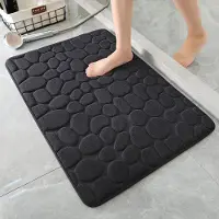 Household supplies MH Präglad gatsten supervattensugmaskin kan rengöra badrummets vattenabsorberande golvmatta 500MMx800MM