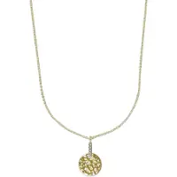Sno of sweden Union Casey förgyllt halsband 45 cm 1411-0160 251-ONE