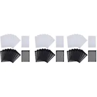 ISTOVO 48 PCS Aquarium Mesh Media Filter Bags, Nylon Media Filter Mesh Bags with Zipper (for Particulate Carbon), Bio Balls